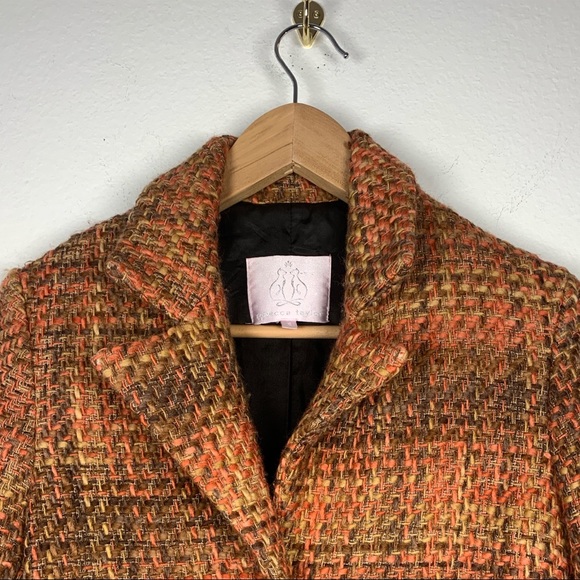 REBECCA TAYLOR VINTAGE WOOL COAT - Picture 4 of 6